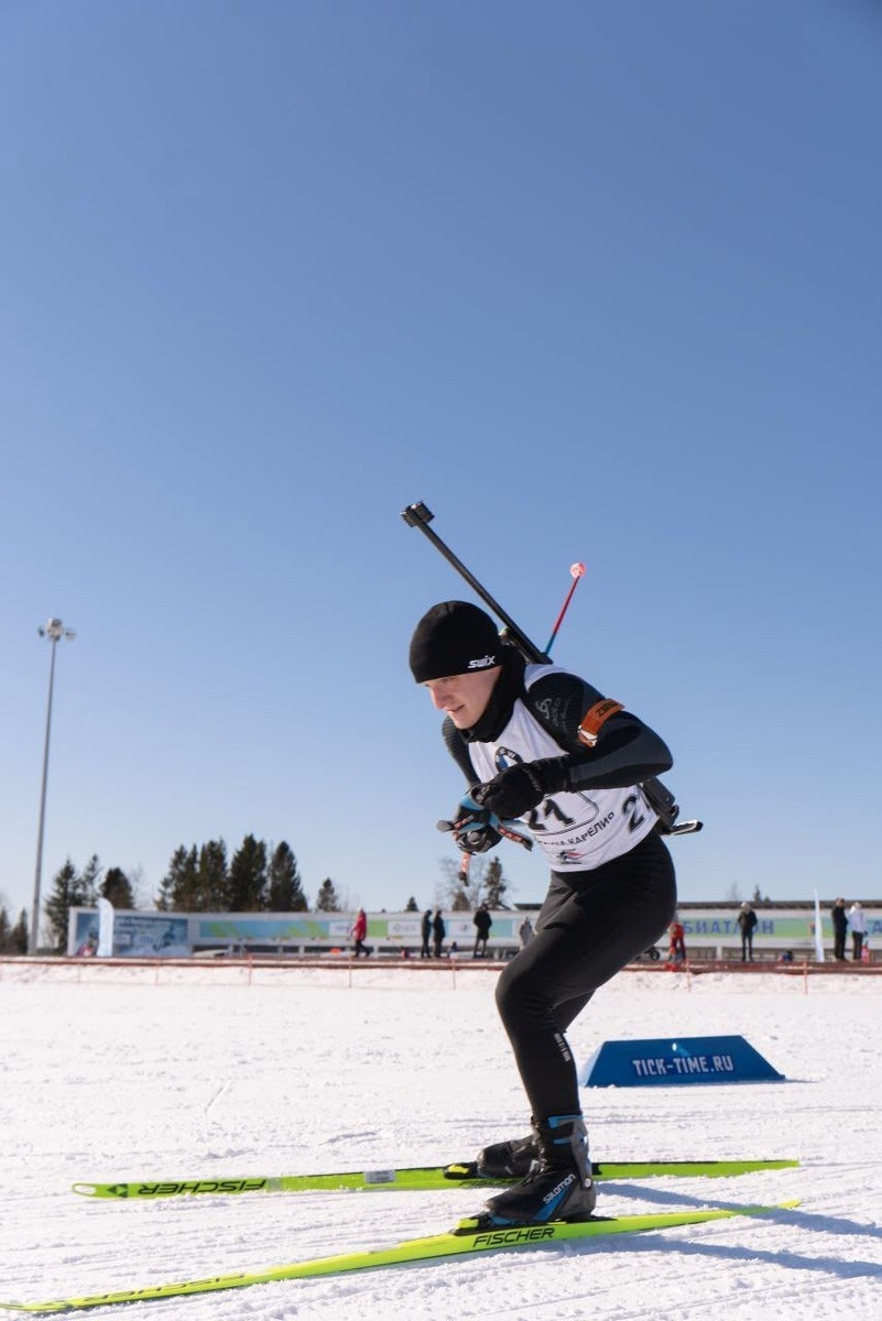    Карельская биатлонистка Екатерина Лянгина завоевала бронзу на всероссийских соревнованиях© Центр спортивной подготовки
