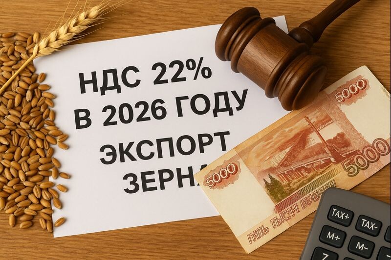 НДС 22% в 2026 году: как изменятся цены на зерно и пшеницу