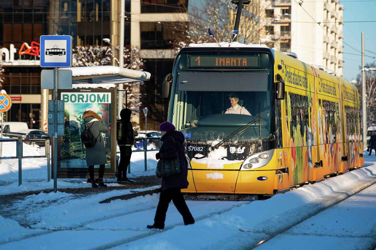 Трамвай в Риге © Sputnik