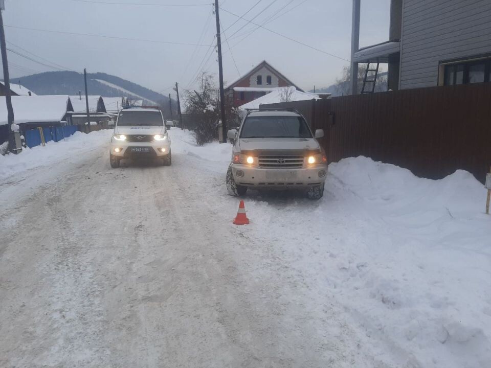    ДТП с наездом в Горно-Алтайске. Источник: МВД по Республике Алтай