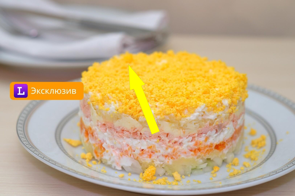    Секрет идеального салата «Мимоза» с горбушей, который не превратится в кашу