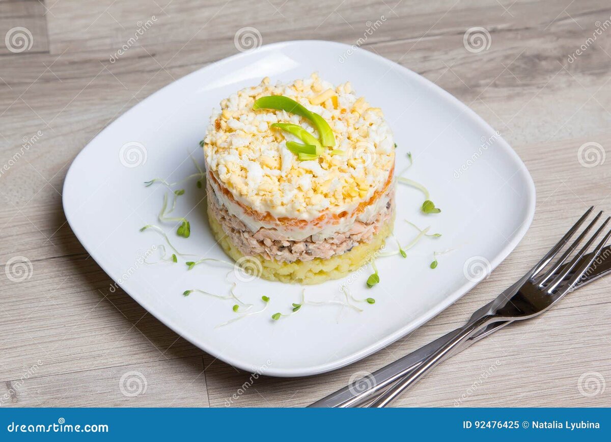    Секрет идеального салата «Мимоза» с горбушей, который не превратится в кашу