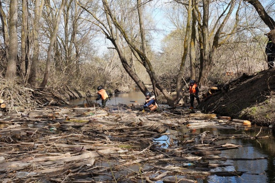    Специалисты обновили адресный список жителей, чьи дома находятся в зоне потенциального подтопления. ФОТО: тг-канал администрации Ульяновска