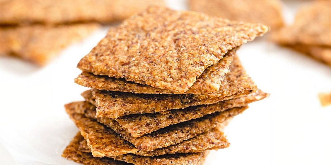 Льняные хлебцы из 4х ингредиентов | Низкоуглеводный пп рецепт