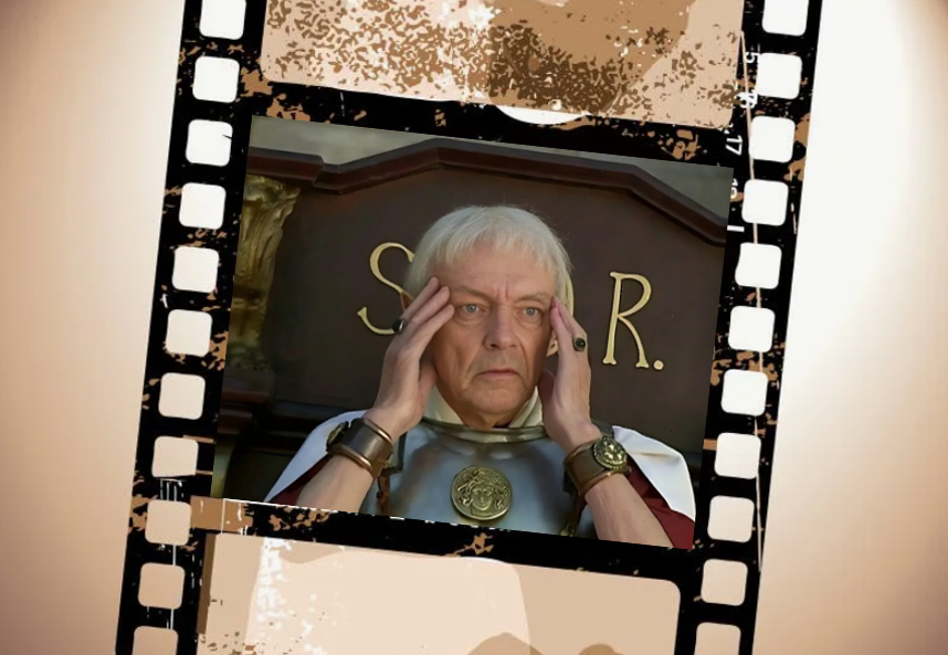 Кадр из сериала «Мастер и Маргарита», режиссер Владимир Бортко, 2005. В роли Понтия Пилата – Кирилл Лавров