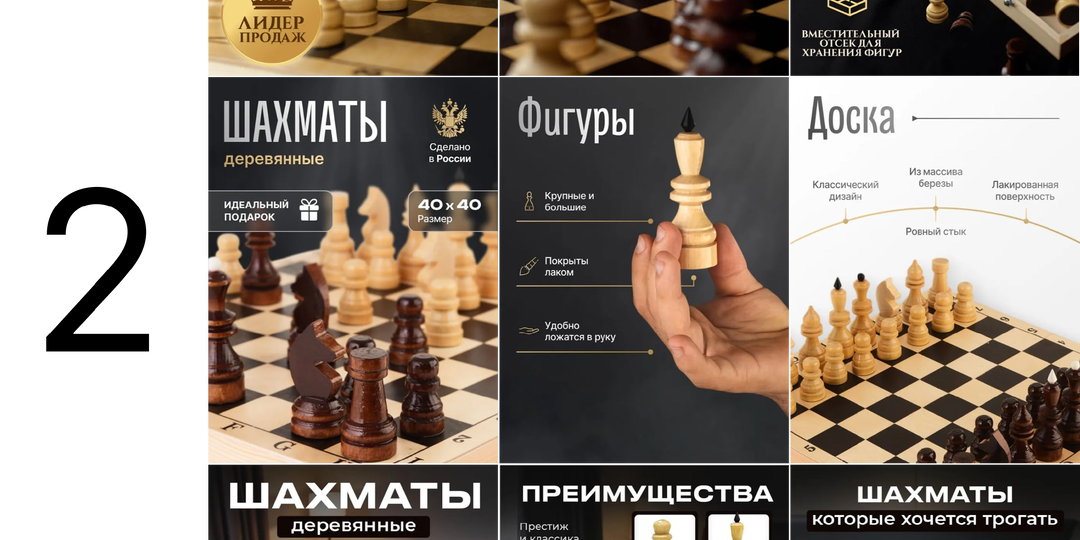 Разбор ниши Озон. Шахматы