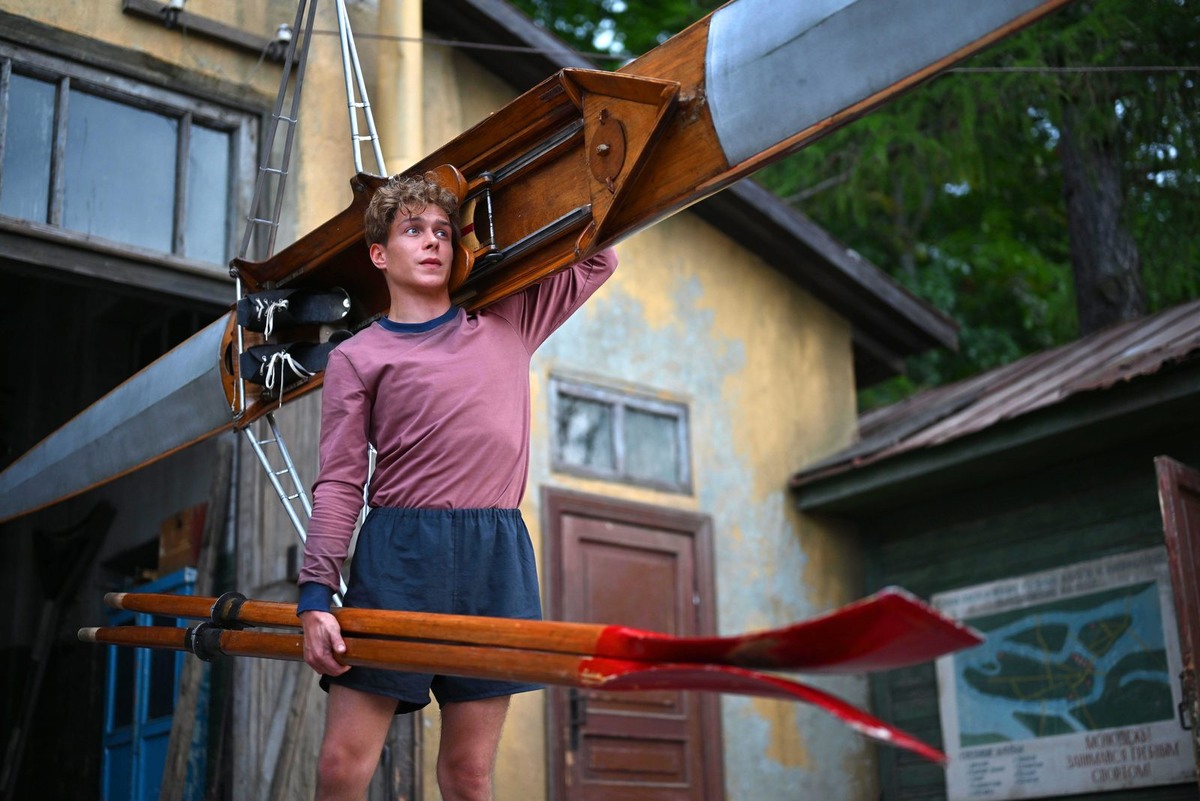 Кадр из фильма "Первый на Олимпе".