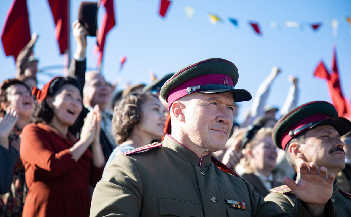 Кадр из фильма "Первый на Олимпе".