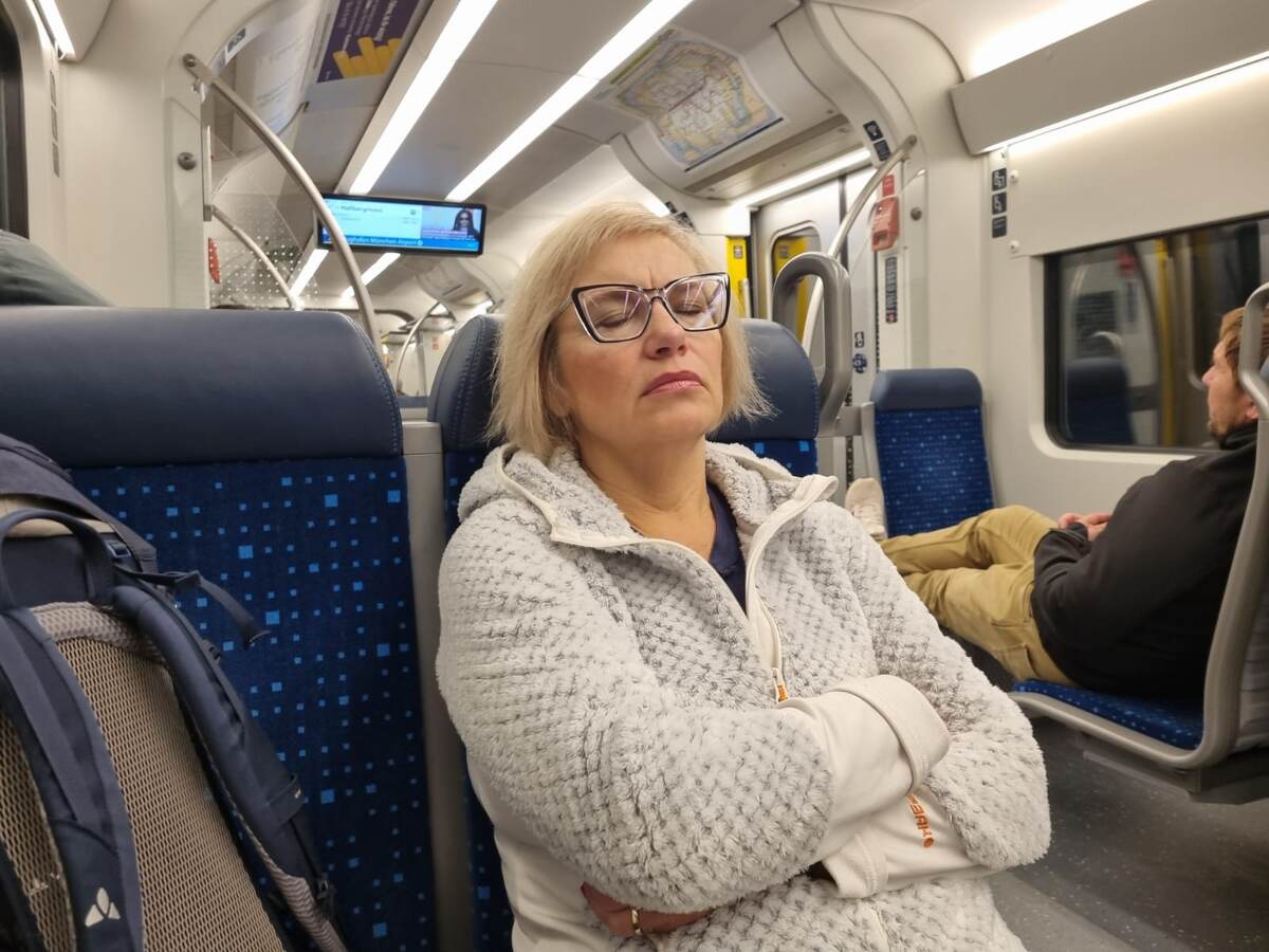 едем в аэропорт,  Мюнхен 