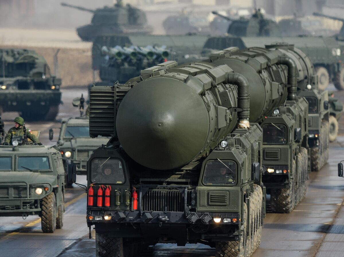    Транспортно-пусковая установка межконтинентальных баллистических ракет "Тополь-М" | © РИА Новости / Рамиль Ситдиков