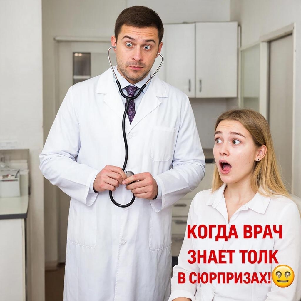 🤨 Что скрывает врач? Сенсационное видео: стетоскоп появился оттуда, откуда не ждали!