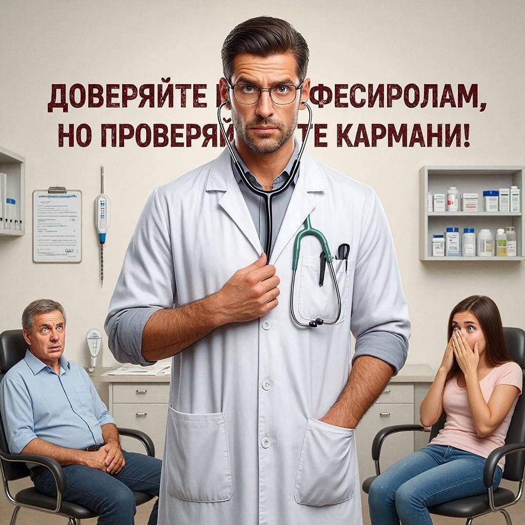 🤨 Что скрывает врач? Сенсационное видео: стетоскоп появился оттуда, откуда не ждали!