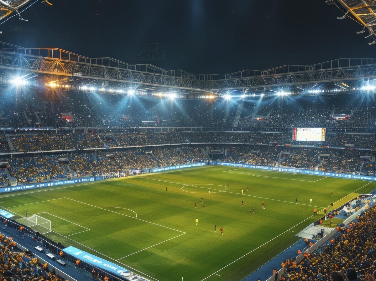    Футбольный стадион | © Изображение от freepik