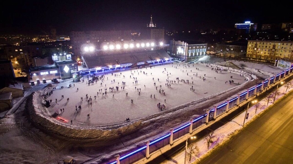     Источник: t.me/ «Динамо каток Ижевск»