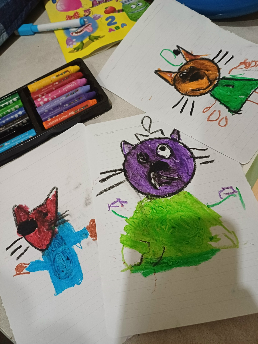 это совсем новые наши умения. Компот, Шуруп и Горчица. Похожи?)))