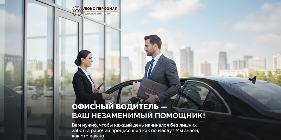 Офисный водитель в Москве: Комфорт и эффективность для вашего бизнеса