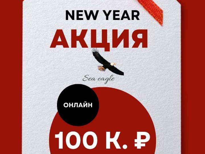 🎄 Встречайте Новый год с новой квартирой! Компания Sea Eagle дарит 100 000