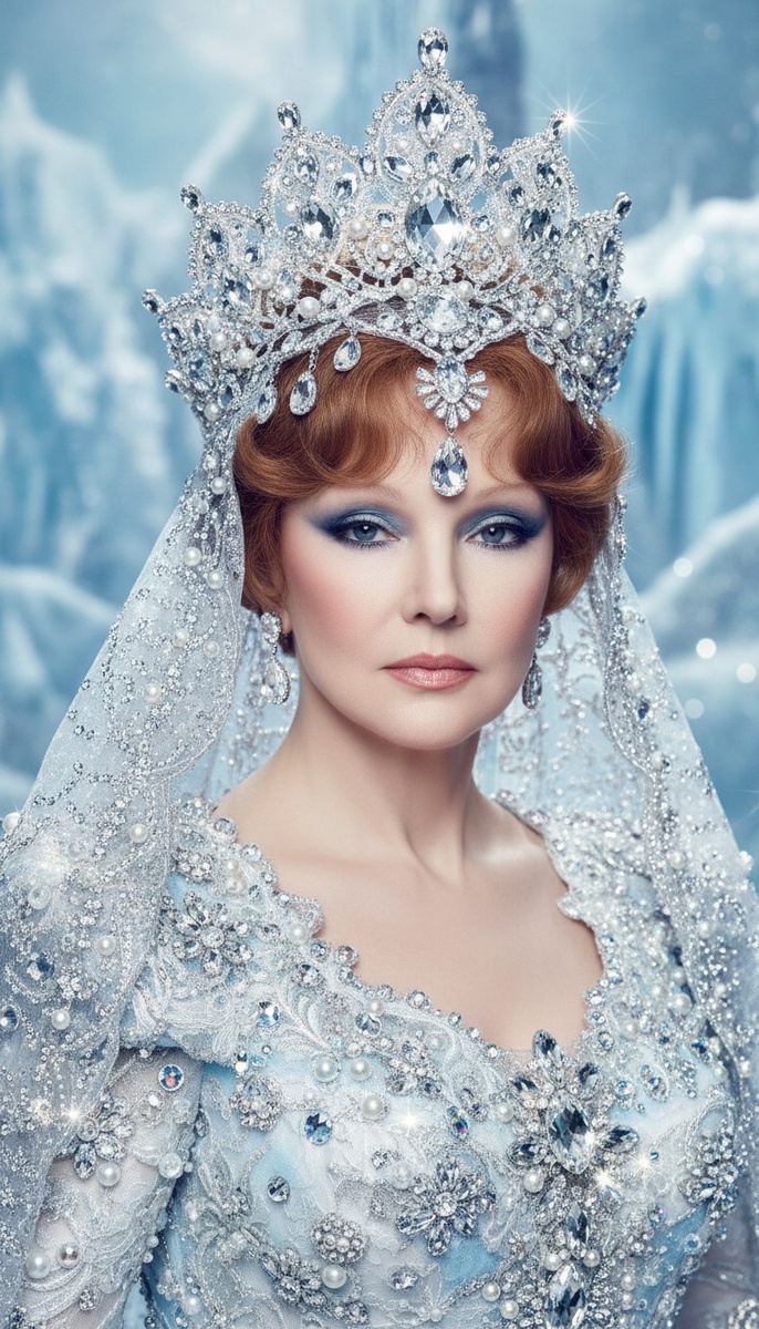 Как вам Снегурочка? 😉