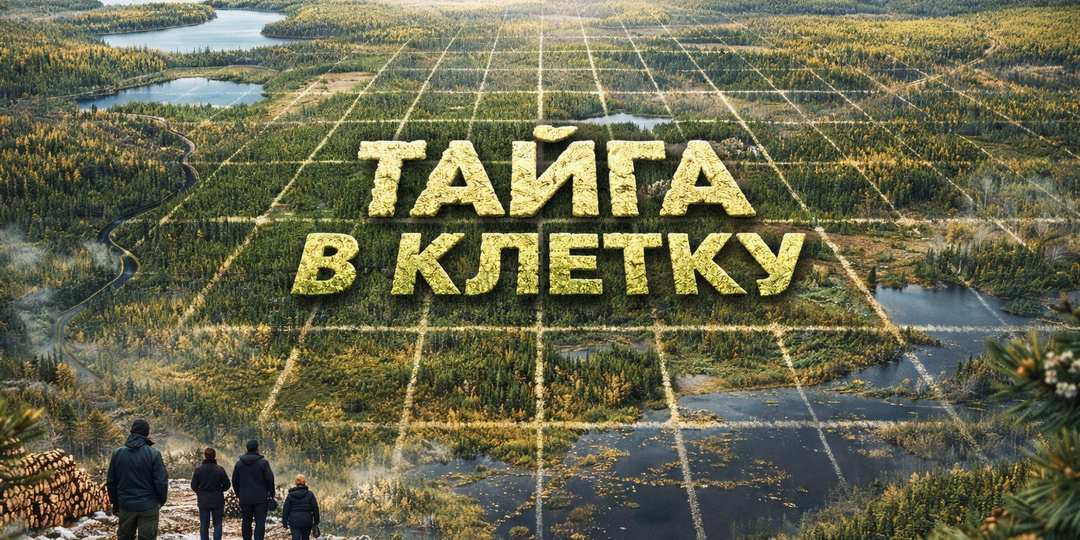 Тайга Сибири расчерчена в идеальную клетку, кто и для чего на самом деле это сделал?