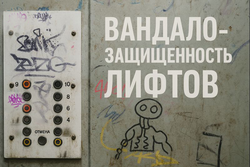 Практический перечень мер защиты лифта от вандалов