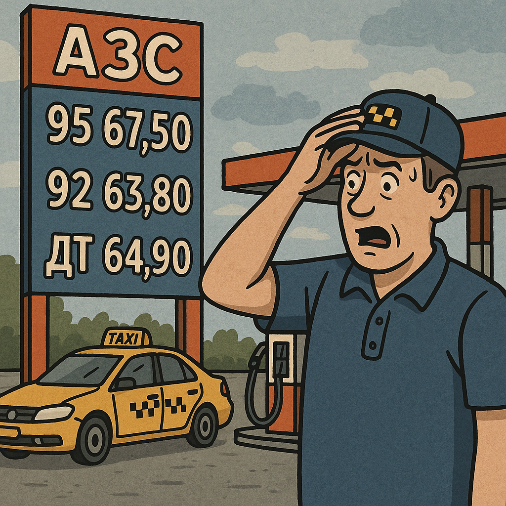 Рост цен на бензин.