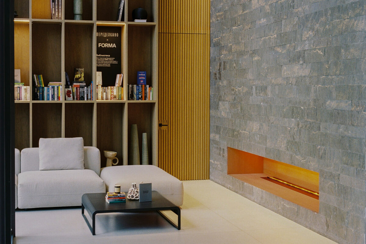    Девелопер FORMA и Дом творчества «Переделкино» открыли библиотеку (фото 1)