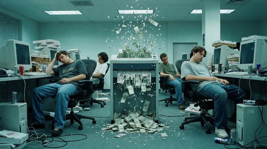 Деньги сжигались быстрее, чем писался код.