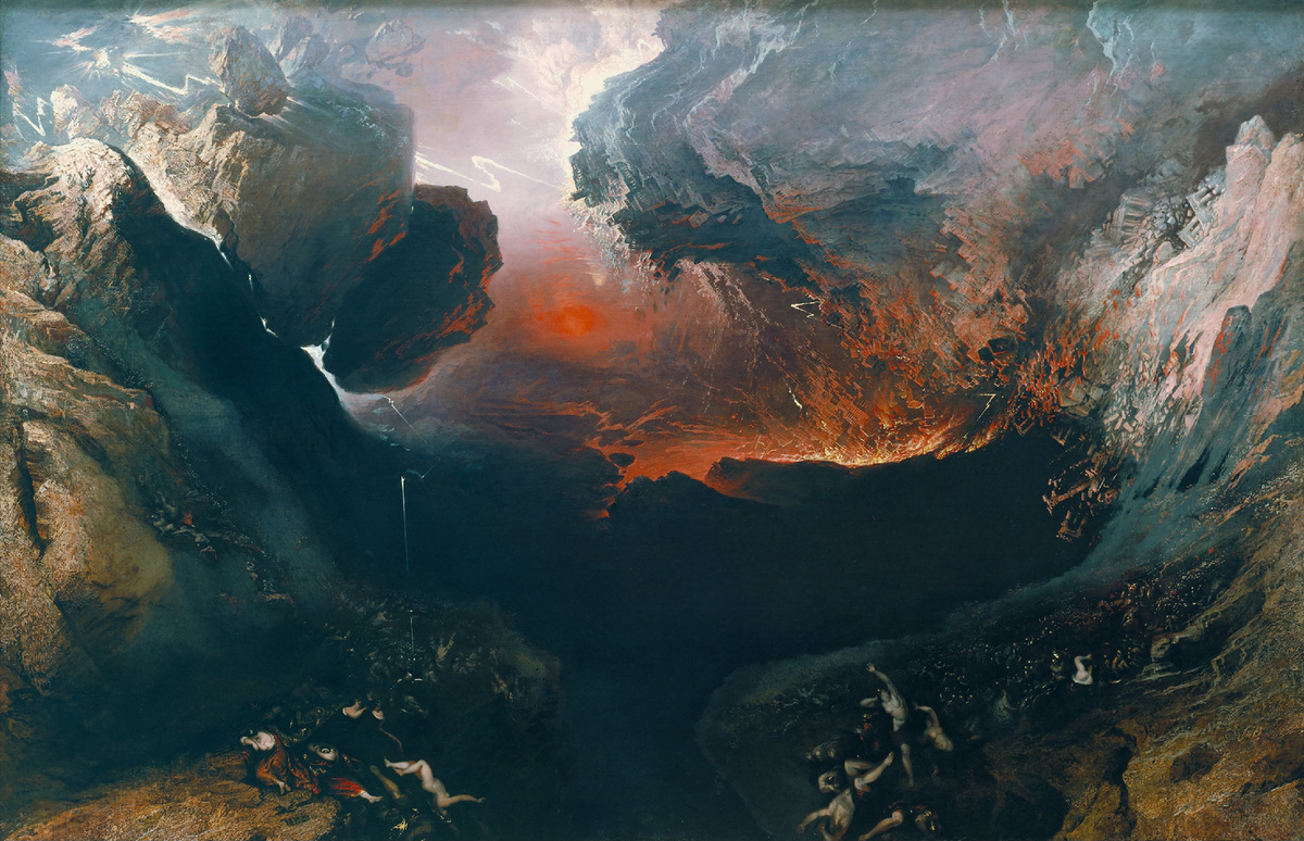 "Великий день гнева Его" (The Great Day of His Wrath). Это, пожалуй, самая известная и самая "апокалиптическая" его работа.