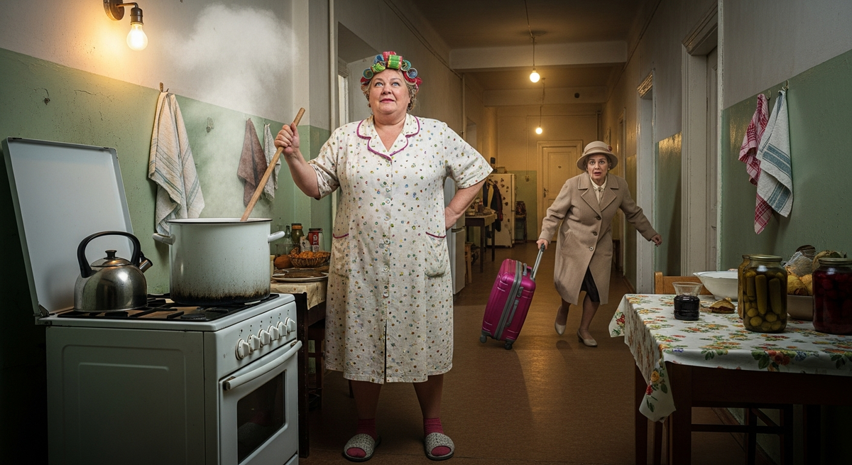 Мама мужа хотела пожить у нас неделю. Соседка устроила ей такой «теплый прием», что свекровь сбежала, пообещав дать денег на ипотеку