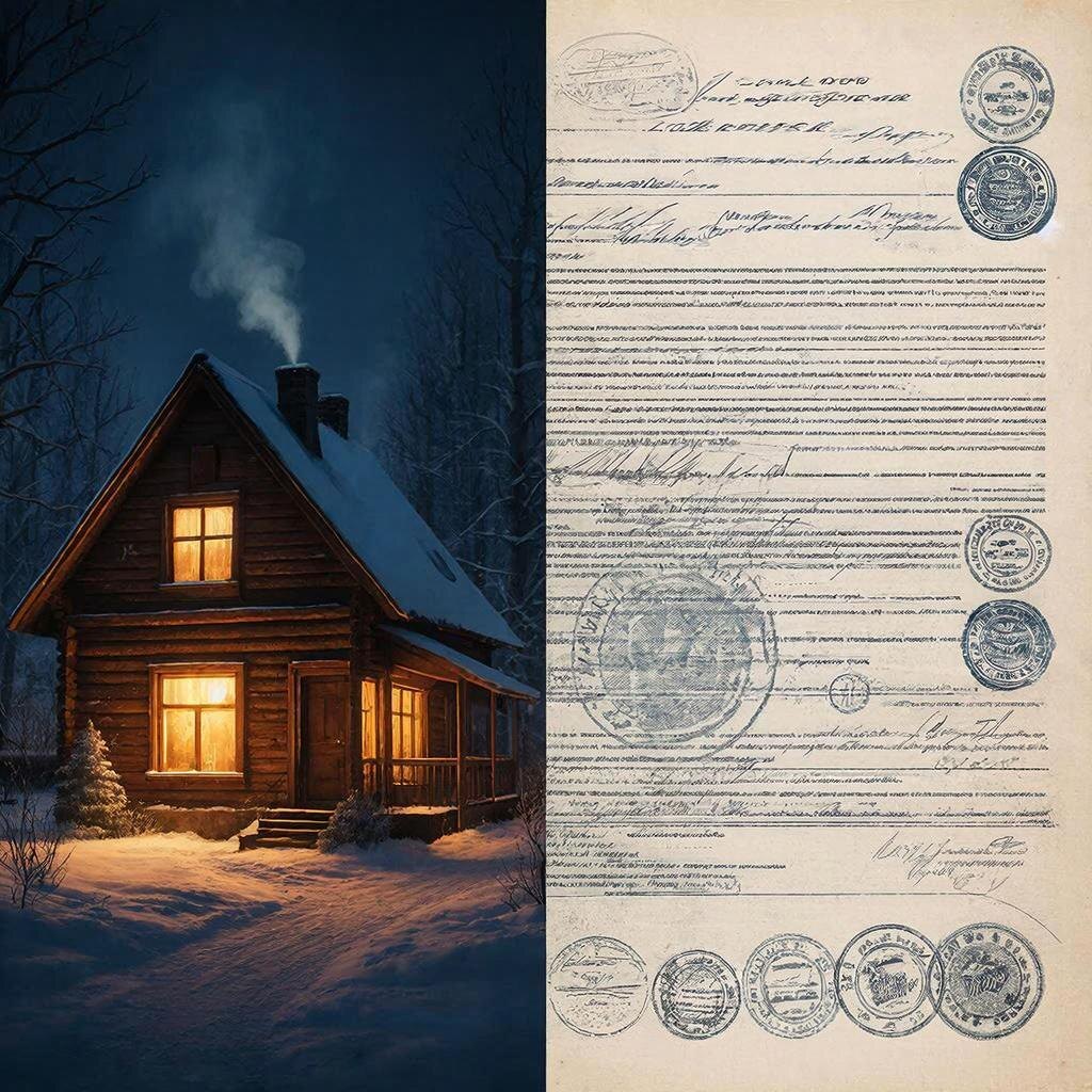 Между семейной мечтой и юридической реальностью — один лист бумаги. Фото сгенерировано ИИ.