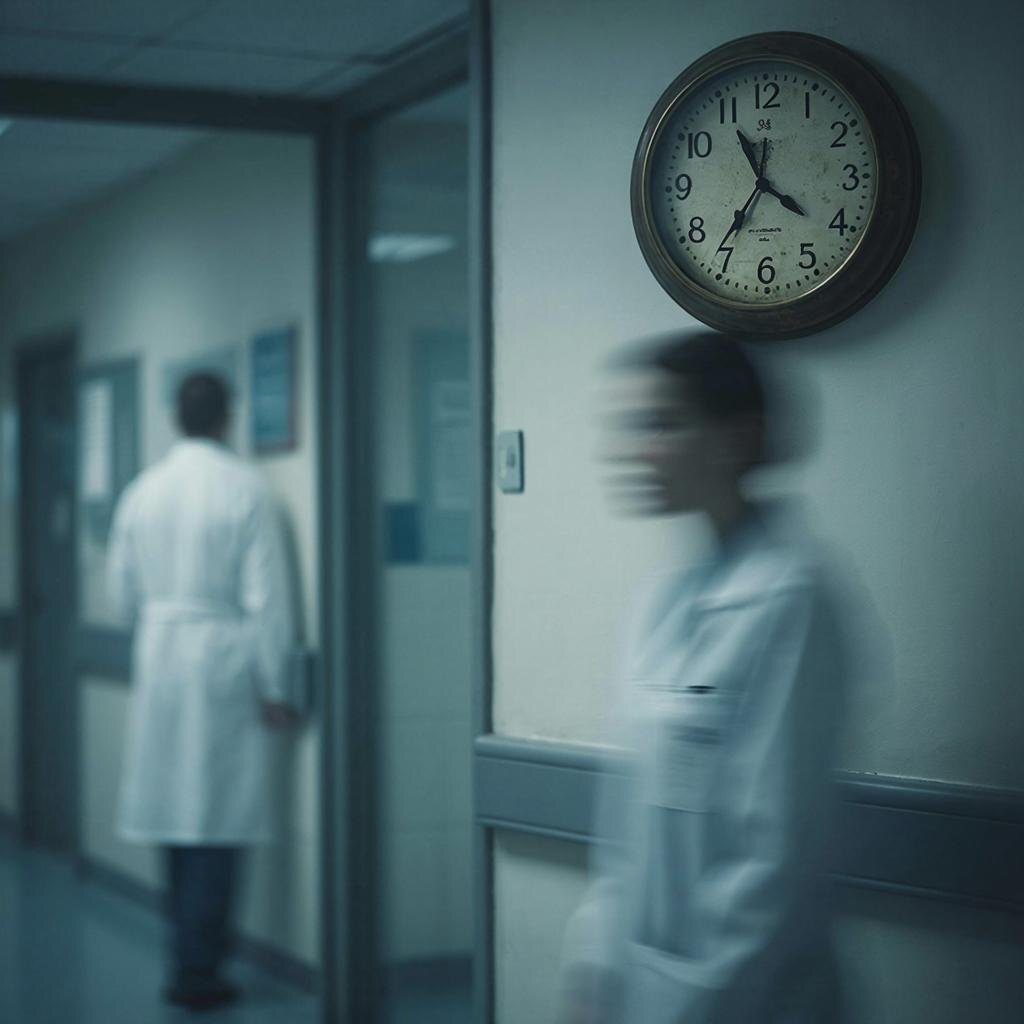 16 дней на ИВЛ. Каждая минута — между жизнью и смертью. Фото сгенировано ИИ.