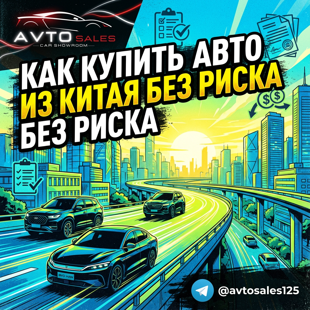    Купить авто из Китая без риска: 10 шагов к безопасной покупке Авто Сейлс