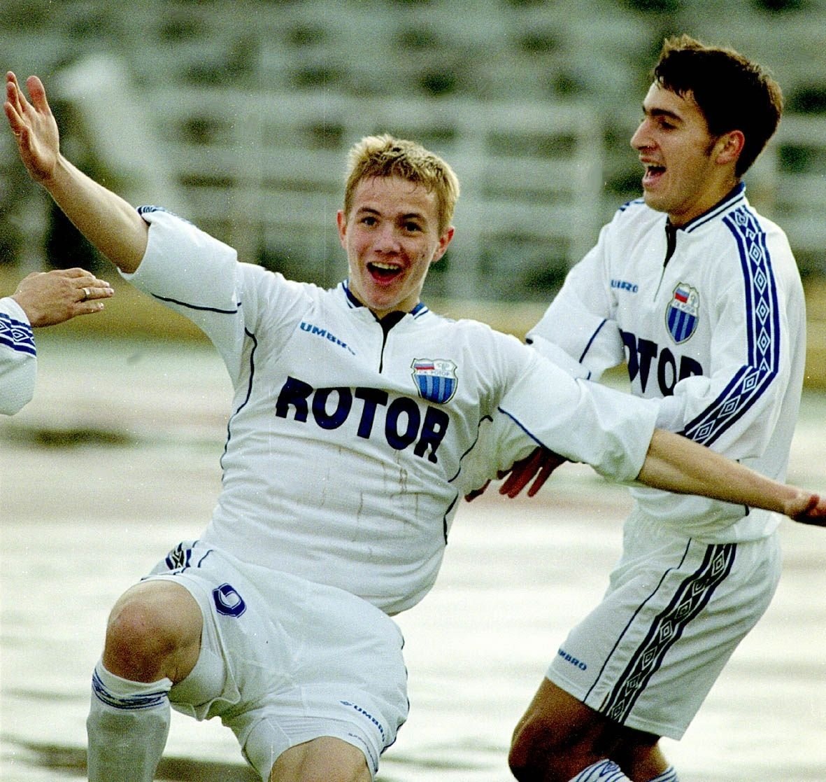 Роман Павлюченко в Роторе. Выступал за клуб с 2000 по 2002 годы