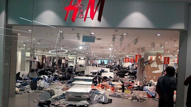 Разгром H&M в ЮАР