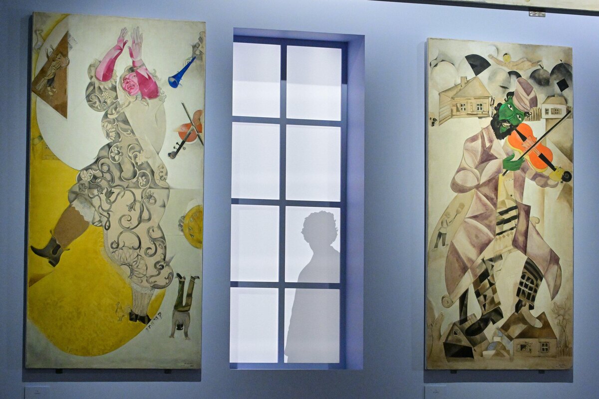 Сергей Киселев / Агентство «Москва»📷Марк Шагал, «Танец», «Музыка» (1920)