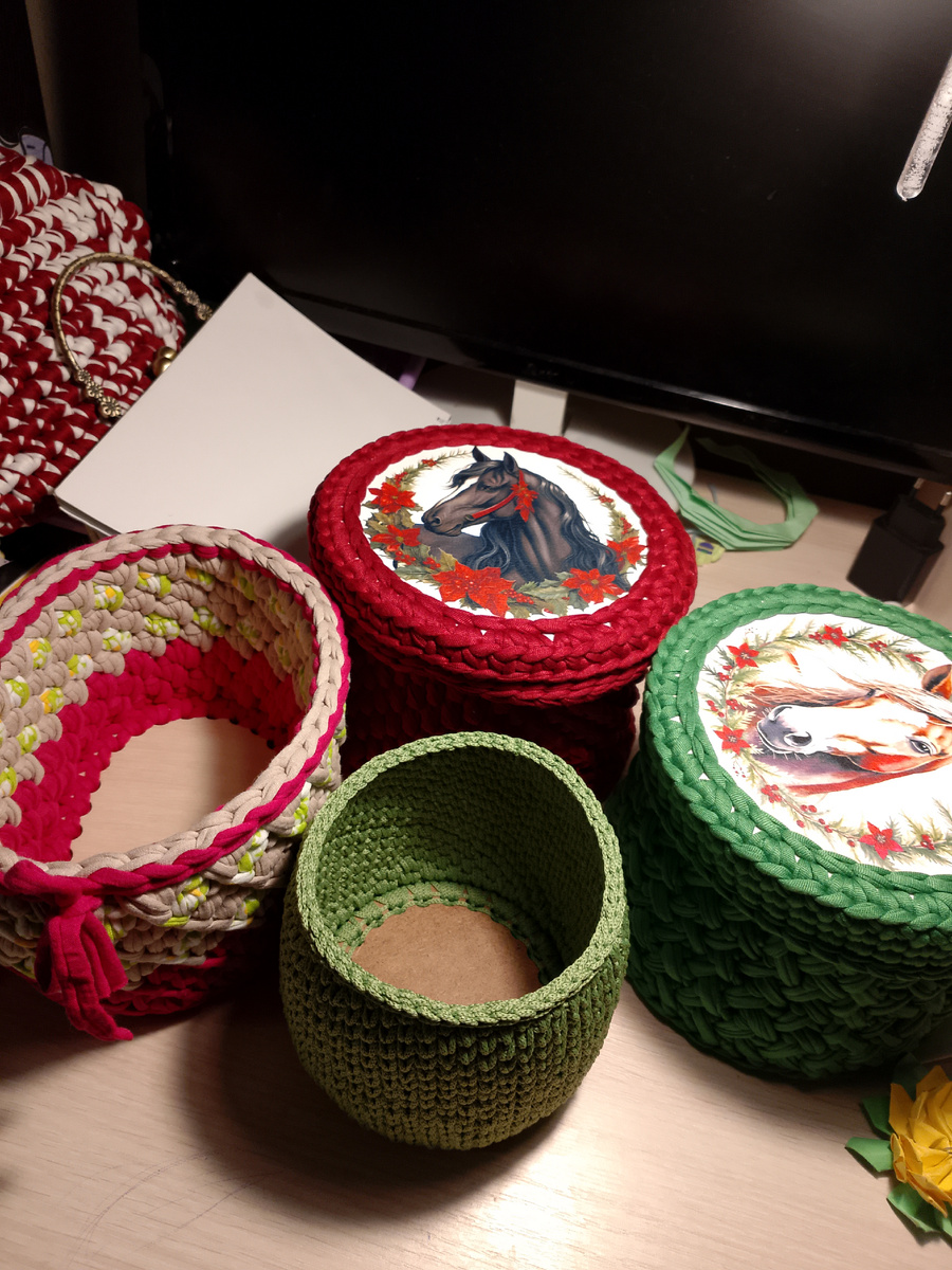 Декабрь - месяц корзинок