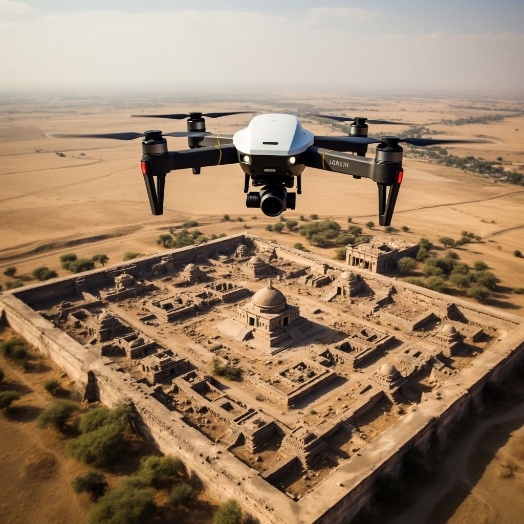 Как дроны помогают археологам находить затерянные города?