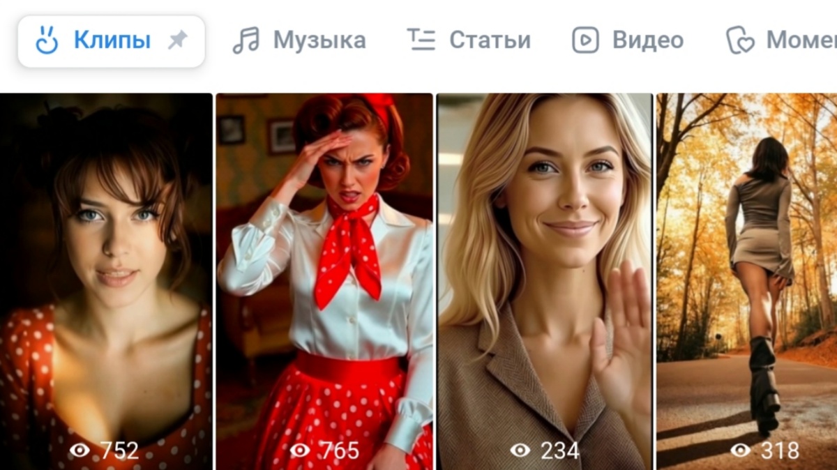 Музыкальные клипы от Вики Восток