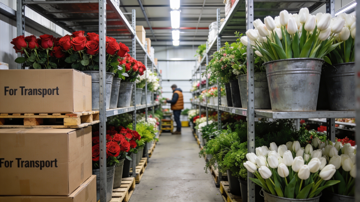 Цветы оптом в Красноярске дешево со склада - магазина