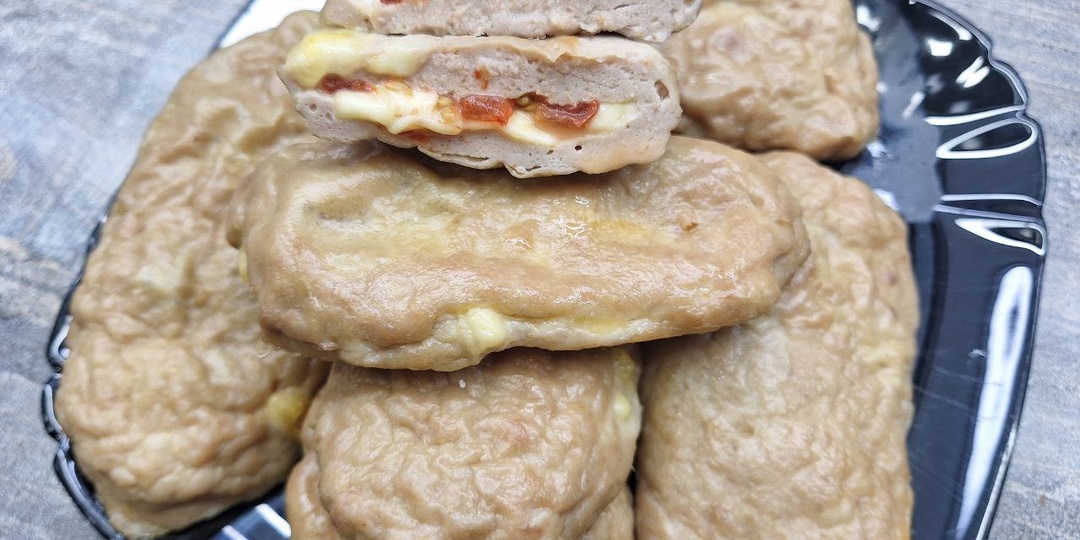 Куриные конвертики с сыром и томатами