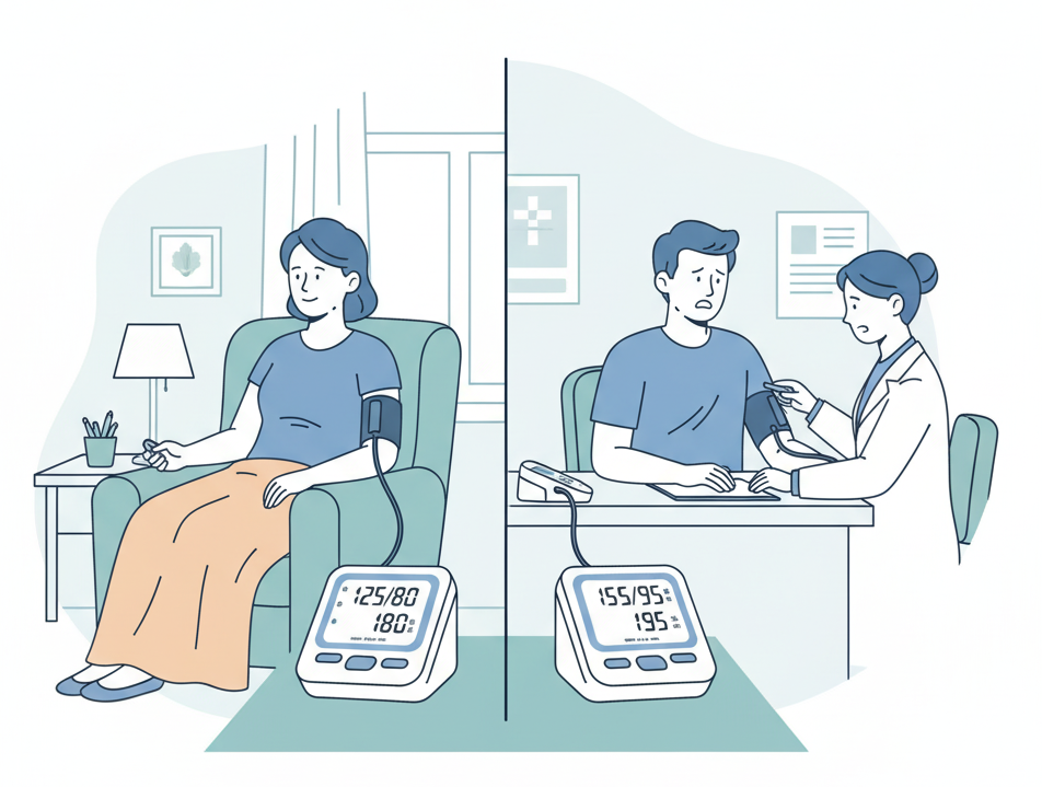 Синдром белого халата: контроль давления на приеме у врача