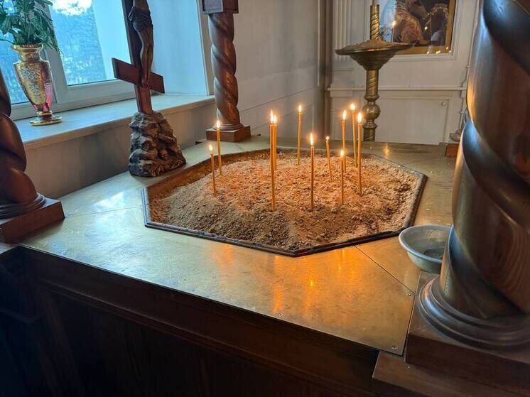     Новая постройка станет продолжением домового храма Святого Преподобного Сергия Радонежского в здании медучреждения. Фото: архив МК в Питере