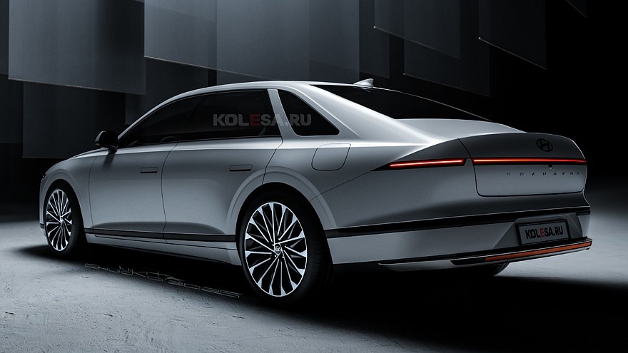    Рендер обновлённого Hyundai Grandeur