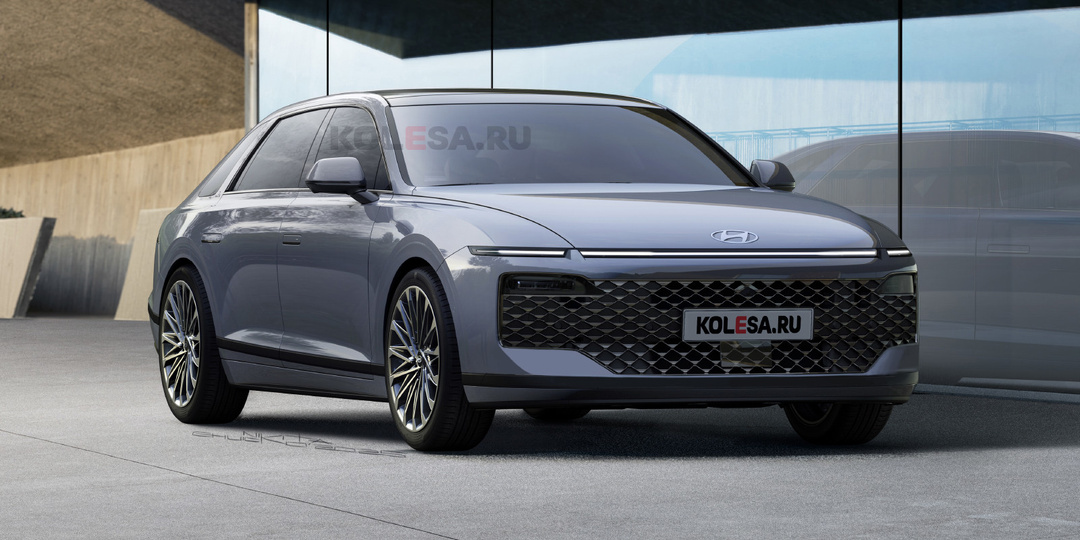 Обновлённый Hyundai Grandeur: первые изображения