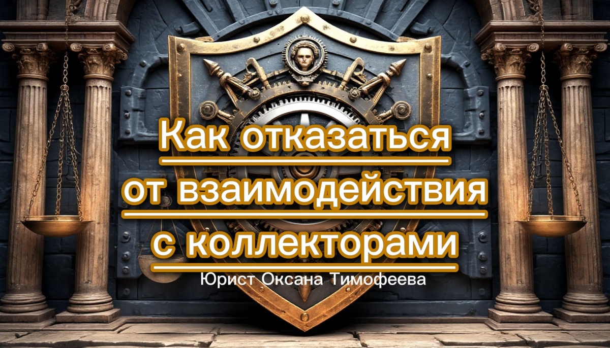 Как отказаться от взаимодействия с коллекторами. 