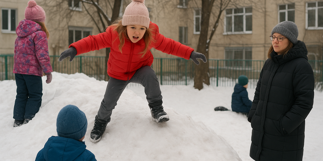 «Детская вседозволенность и взрослое бездействие: история с горки у детского сада»