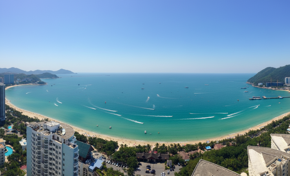 Бухта Дадунхай ,остоов Хайнань.