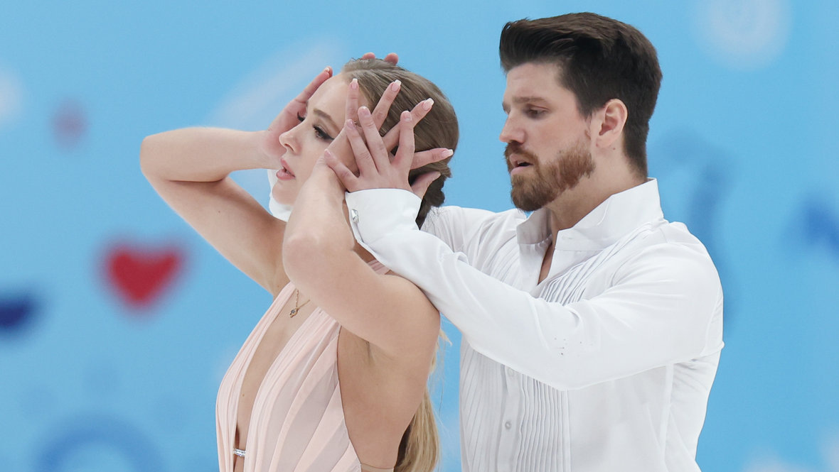    Фигуристы Александра Степанова и Иван Букин.Дарья Исаева