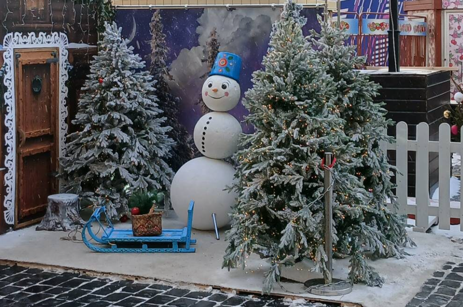 Фото автора. Фотозона на Красной площади