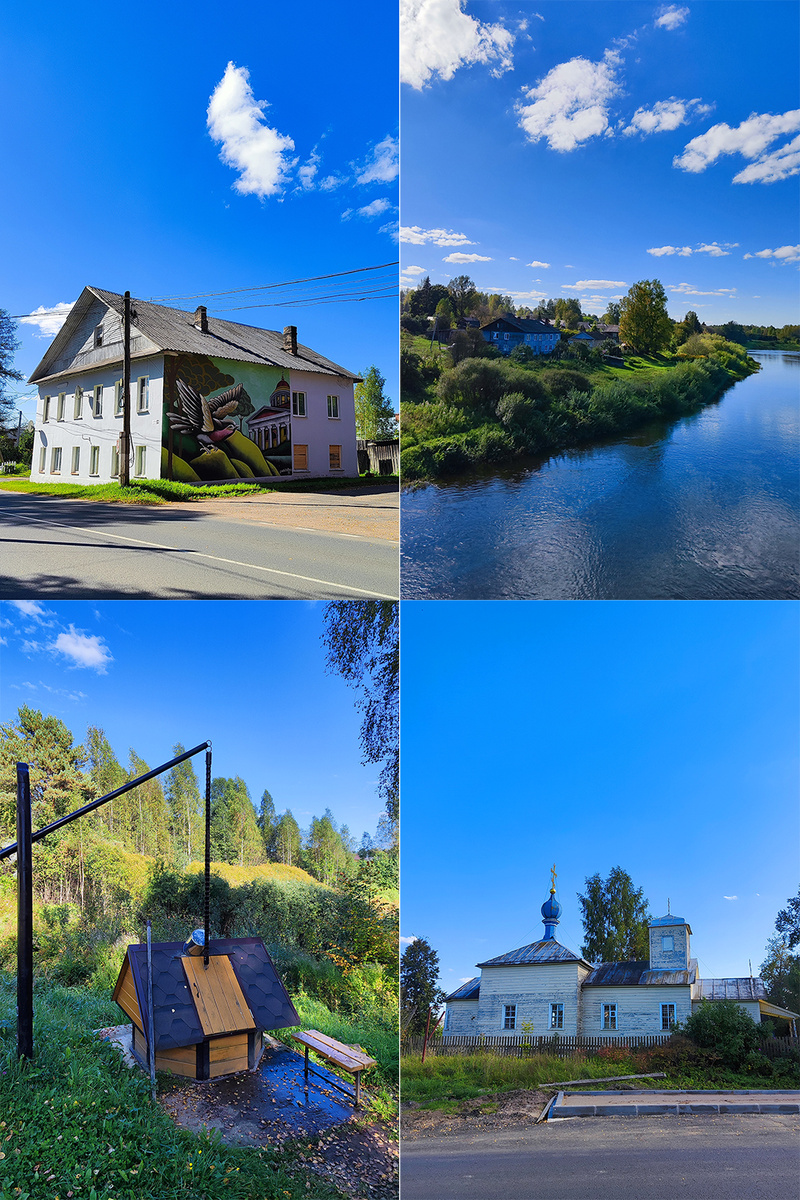 Виды посёлка Любытино